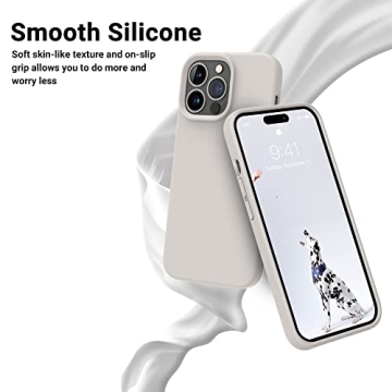 OTOFLY iPhone 14 Pro Silicone Case - Slim & Stylish Protection