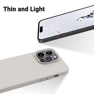 OTOFLY iPhone 14 Pro Silicone Case - Slim & Stylish Protection