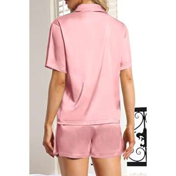 Silk Satin Pajamas Sets for Elegant Sleepwear