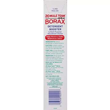Borax 20 Mule Team Detergent Booster for Laundry Power