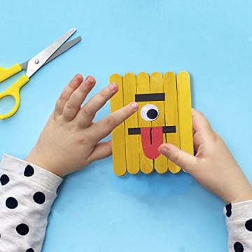 Geltvilra Halloween Crafts Kits for Kids 8 Pack Fun Monster DIY