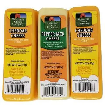 Wisconsin Cheese Gift Basket - Tasty Treats Inside