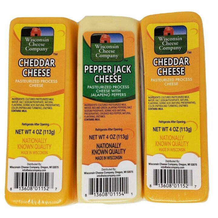 Wisconsin Cheese Gift Basket - Tasty Treats Inside