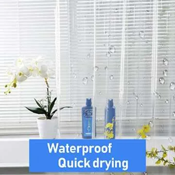 AMAZINCATS Clear Shower Curtain Liner with Rustproof Grommets and Magnetic Hem, Waterproof Stall Liner, Rust Proof Holes,Heavy Duty, Long Curtain for Bathroom Shower and Bathtubs