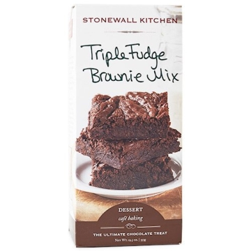 Stonewall Kitchen Triple Fudge Brownie Mix - Rich and Chocolatey Dessert Delight