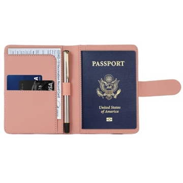 Melsbrinna Passport Holder - Waterproof RFID Travel Wallet