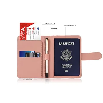 Melsbrinna Passport Holder - Waterproof RFID Travel Wallet