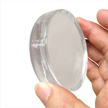 (8-Pack) Premium Glass Fermentation Weights for Large Wide Mouth Mason Jars (2 3/4 Inch)