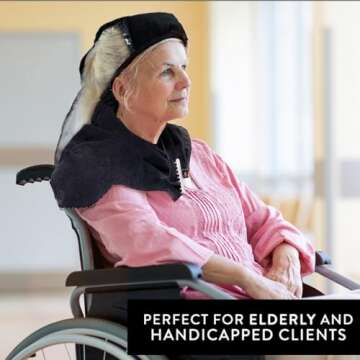 Betty Dain Hair Funnel For Upright Position Washing/Shampooing, Comfortable Alternative for Elderly,...