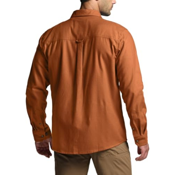 CQR Men's 100% Cotton Flannel Shirt for Ultimate Comfort