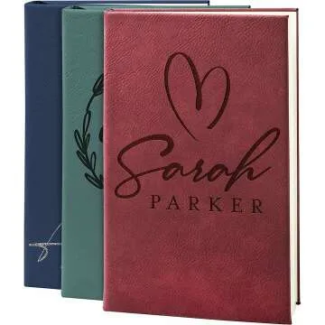 Personal Leather Journal Notebooks - GiftByGifty