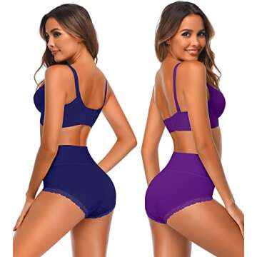 High Waisted Cotton Underwear for Comfort and Style