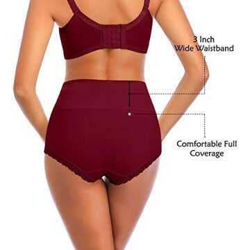 High Waisted Cotton Underwear for Comfort and Style