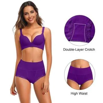 High Waisted Cotton Underwear for Comfort and Style