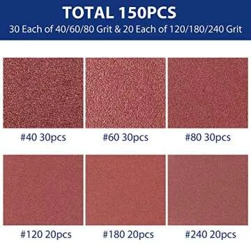 WORKPRO Triangle Sanding Pads - Ultimate Sanding Solution