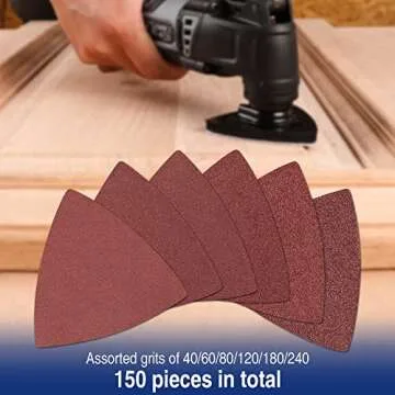 WORKPRO Triangle Sanding Pads - Ultimate Sanding Solution
