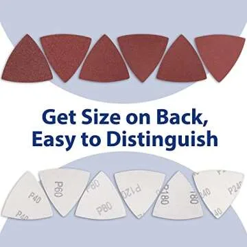 WORKPRO Triangle Sanding Pads - Ultimate Sanding Solution