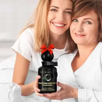 Deep Sleep Pillow Spray - Lavender Chamomile Essential Oils - Fast Acting Aromatherapy Mist for Restful Sleep Relaxation Calming Stress Relief - Bedtime & Shower Spray Luxury Self Care Gift