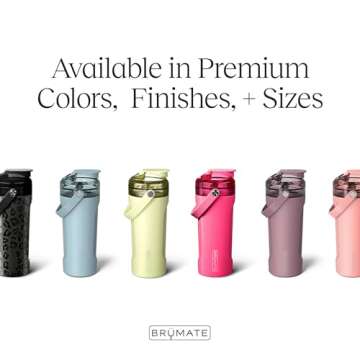 BrüMate MultiShaker: Stylish 100% Leakproof Shaker Bottle