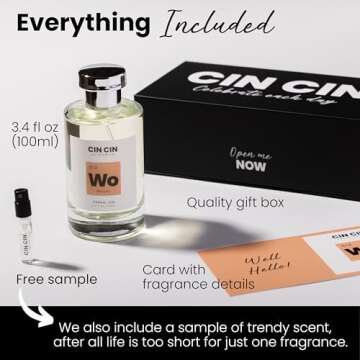Cin Cin Sandal Zen - Woody 613 EDP 100ml Inspired by S@ntal 3.3 - Paraben Free, Concentrated Long-Lasting Fragrance Perfume For Men & Women