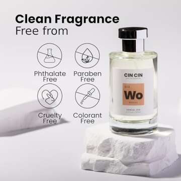 Cin Cin Sandal Zen - Woody 613 EDP 100ml Inspired by S@ntal 3.3 - Paraben Free, Concentrated Long-Lasting Fragrance Perfume For Men & Women