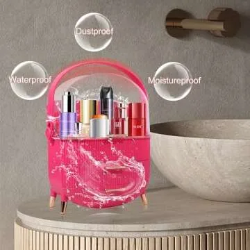 YITONGDA Portable Cosmetics Storage Organizer for Vanity