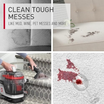 Hoover CleanSlate Portable Carpet Cleaner for All Messes