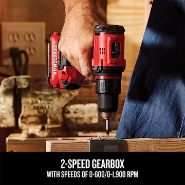 CRAFTSMAN V20 Cordless Drill/Driver Kit for All Users