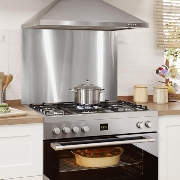 Durable Stainless Steel Backsplash Panel for Kitchen