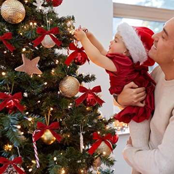 Chuangdi Burgundy Velvet Ribbon for Crafts and Decor