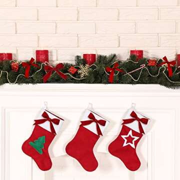 Chuangdi Burgundy Velvet Ribbon for Crafts and Decor