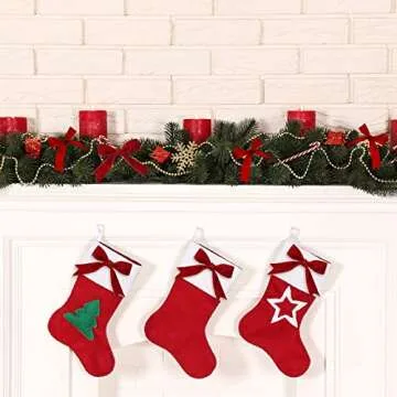 Chuangdi Burgundy Velvet Ribbon for Crafts and Decor