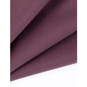 CRZ YOGA Women's Naked Feeling Biker Shorts with Pockets 4'' - High Waisted Yoga Gym Workout Spandex Arctic Plum Small