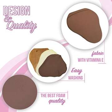 All About Shapewear Tummy Tuck Board - Reduces Fluid Retention and Enhances Recovery | Ideal for Post-Surgery Liposuction and Abdominal Support Cocoa