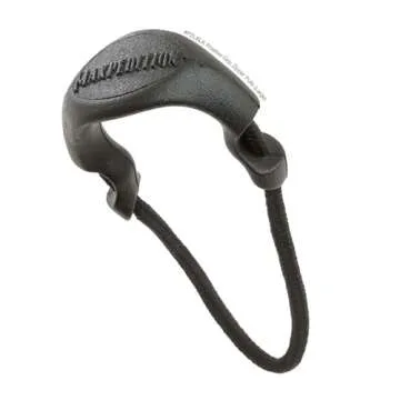 MAXPEDITION Positive Grip Zipper Pulls (Large, Black) Pack of 6, Zipper Pull Replacement for Tactical Backpack, EDC Pouch, Bug Out Bag & Luggage, Sling Pull Tab, PZLBLK