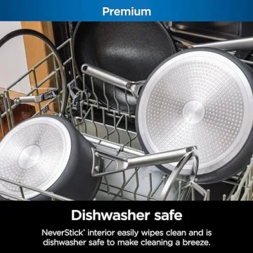 Ninja NeverStick Premium 8-Piece Cookware - Nonstick & Durable