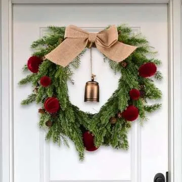 Elegant Flocked Velvet Ball Ornaments - 28pcs Burgundy Set