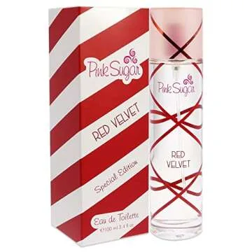 Pink Sugar Aquolina Red Velvet EDT Spray (Special Edition) Women 3.4 oz