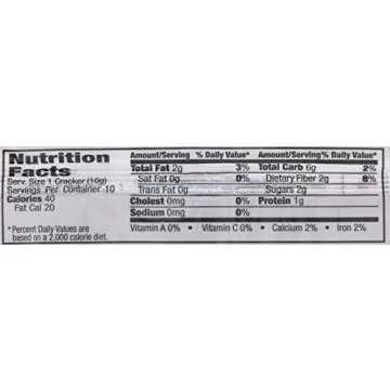 GG Scandinavian Fiber Crispbread, Raisin & Honey, 3.5 Oz (Pack of 15)