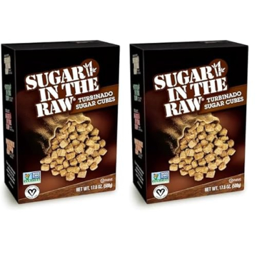 Sugar In The Raw Turbinado Cane Sugar Cubes - Pure Natural Sweetener