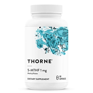 THORNE 5-MTHF - Methylfolate (Active B9 Folate) Supplement - Supports Cardiovascular Health, Fetal D...