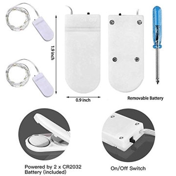 FELISHINE Fairy String Lights: 20 Packs for Every Celebration