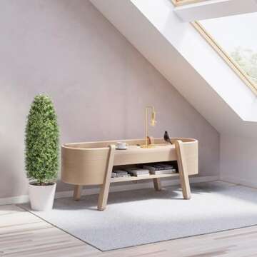 Stylish 3.6ft Artificial Topiary Trees - Set of 2