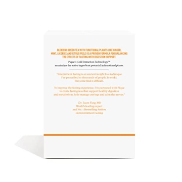 Pique Organic Ginger Fasting Tea Crystals for Energy