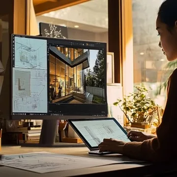 KOORUI 27 Inch 4K UHD Monitor Stunning IPS Display