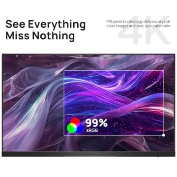 KOORUI 27 Inch 4K UHD Monitor Stunning IPS Display