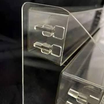 MineSign Sunglasses Organizer - Clear Display Case for Glasses