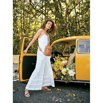 Telena Small Sling Bag for Women Vegan Leather Fashionable Fanny Pack Crossbody Bags for Women for T...