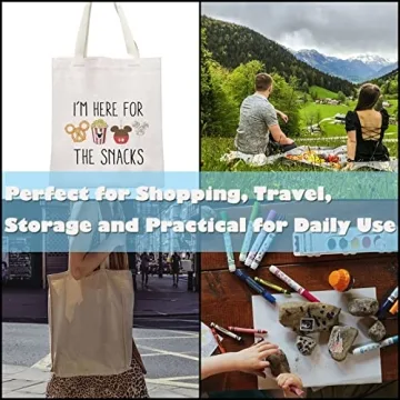 GJTIM Magic Kingdom Lover Gift Makeup Bag for All Ages