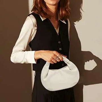 CORAID Mini Hobo Tote Bag Soft Leather for Women